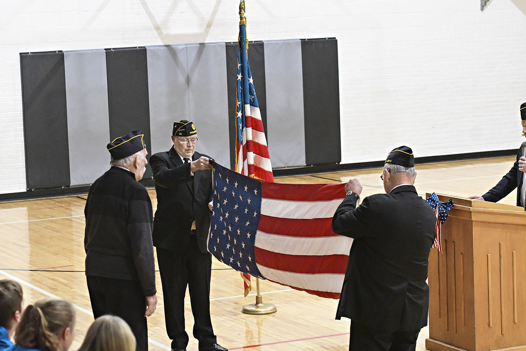 South O'Brien Veterans Day program